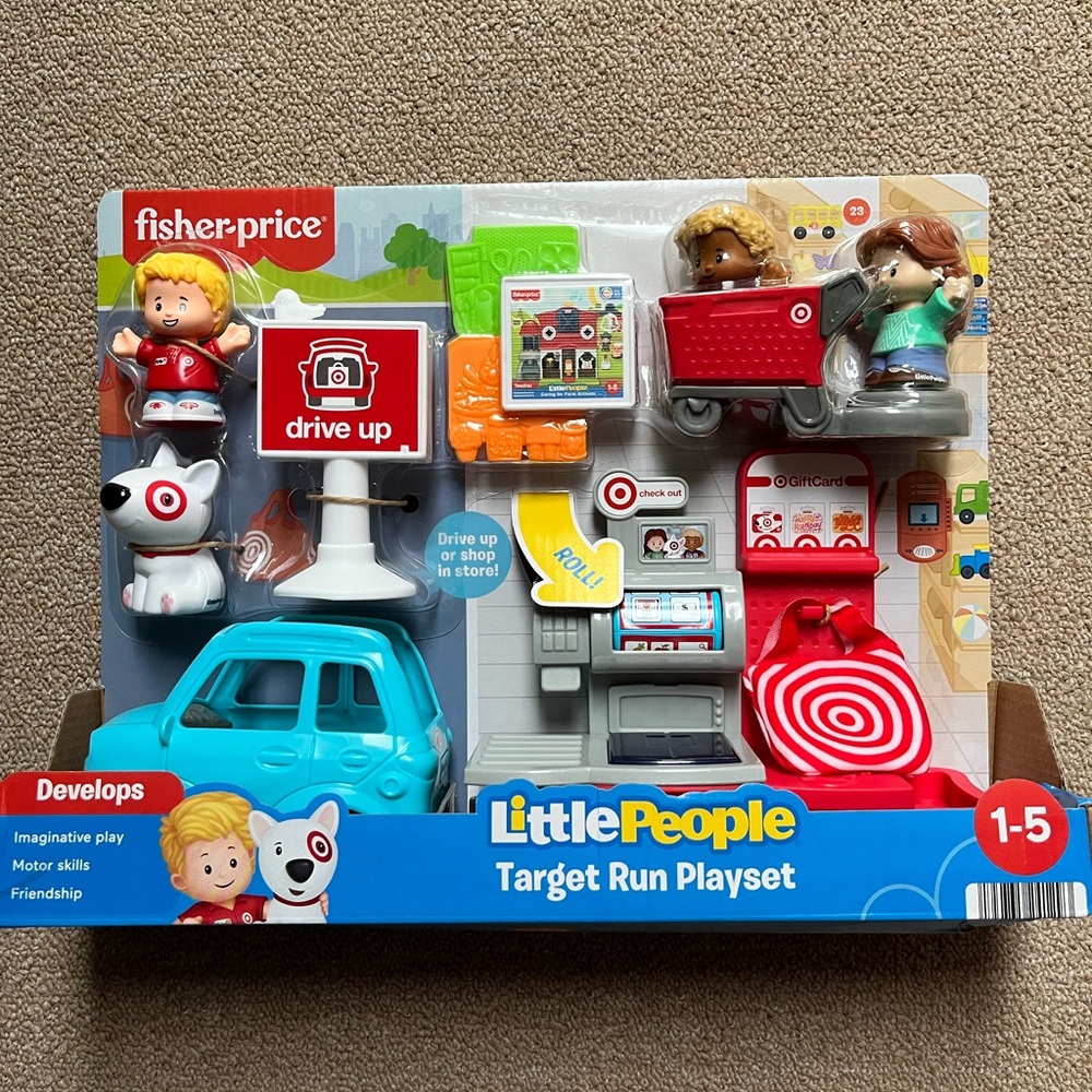 Little People Target Run Playset